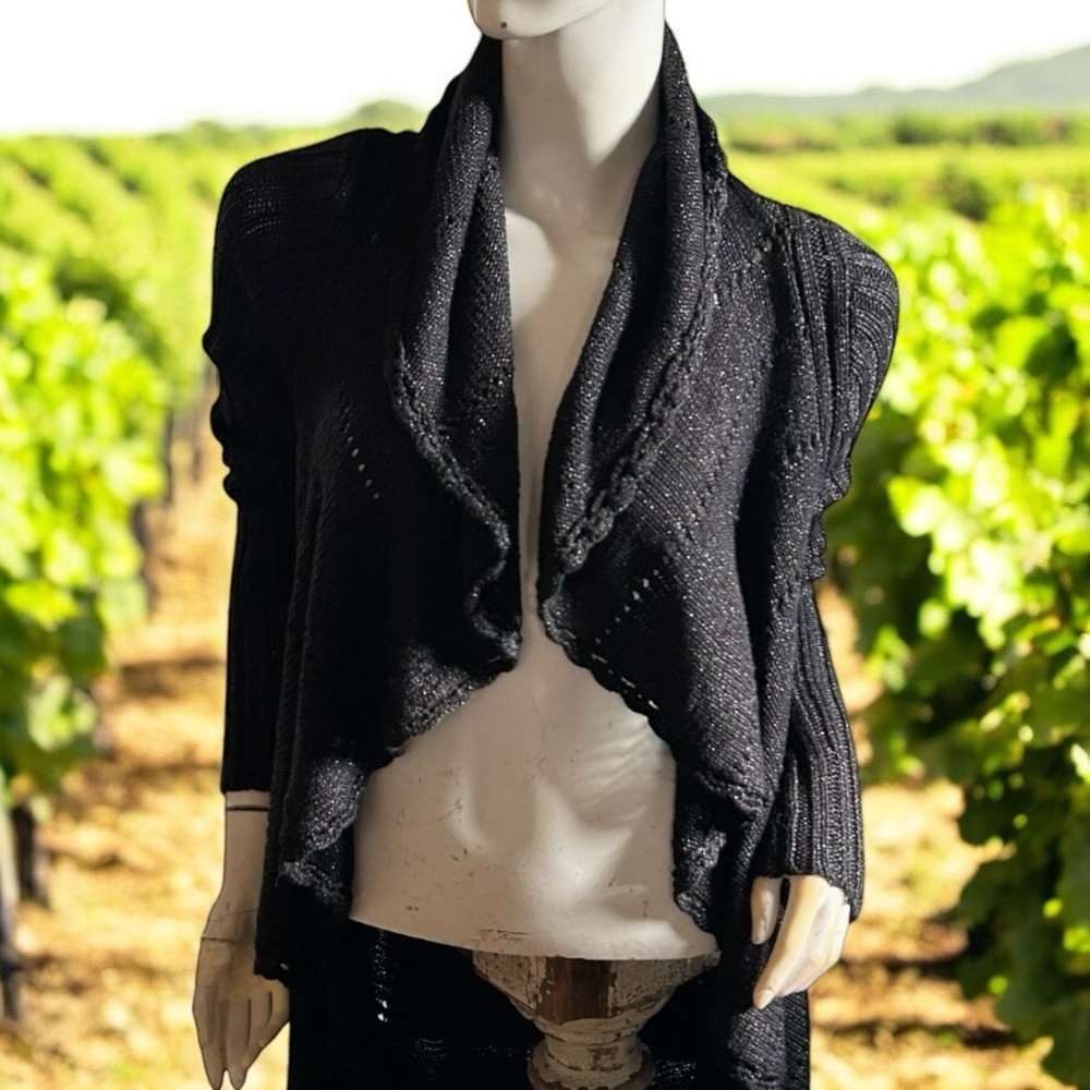 ❄️ 50% off winter Belldini Black Cardigan Sweater for Stylish Layering M